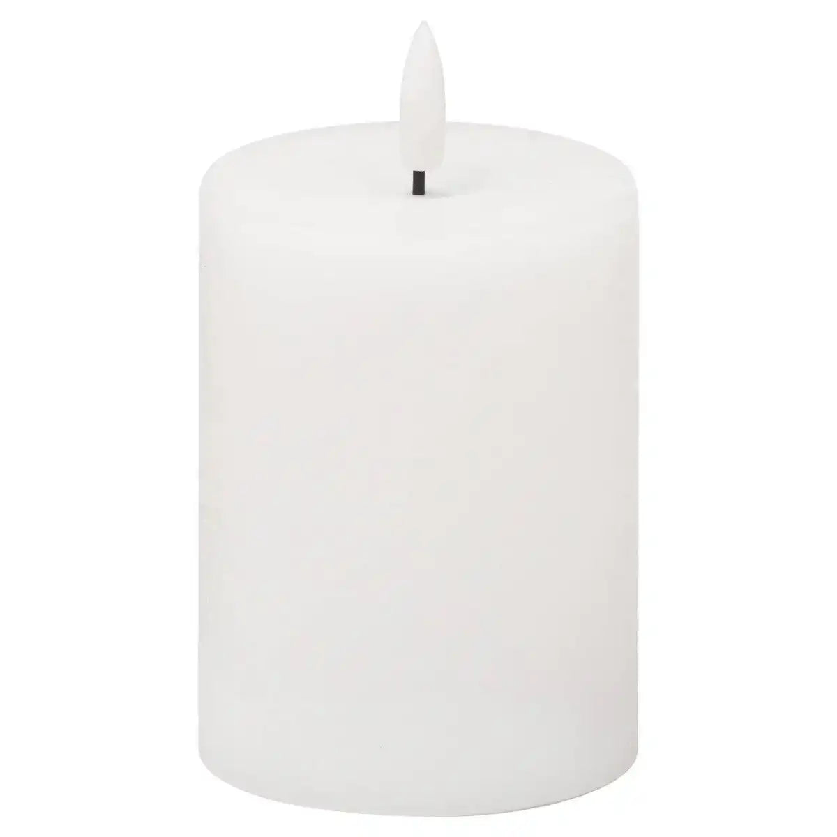 Luxe Collection Natural Glow 3x4 LED White Candle - Price Crash Furniture