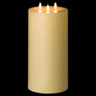 Luxe Collection Natural Glow 6 x 12 LED Ivory Candle - Price Crash Furniture