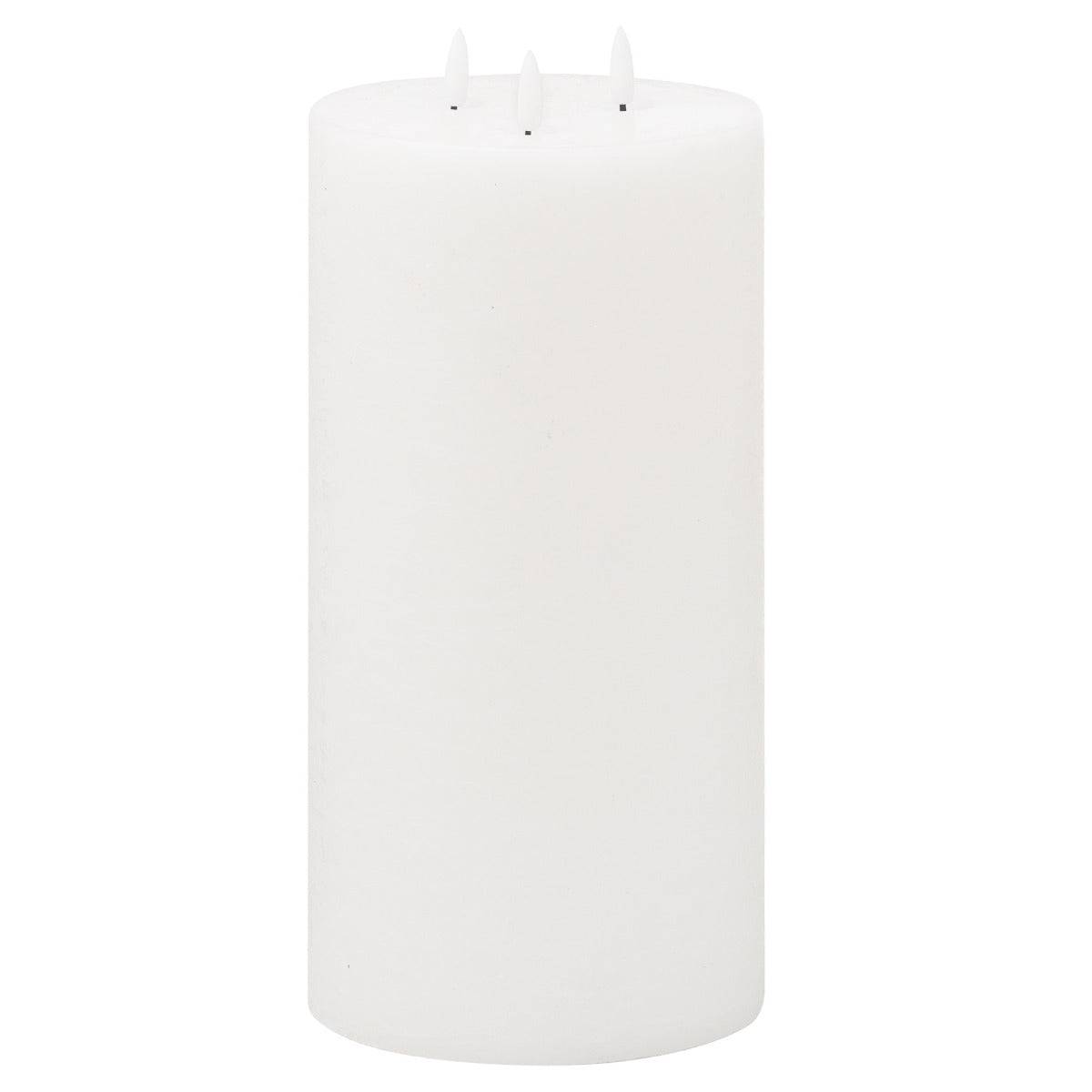 Luxe Collection Natural Glow 6x12 LED White Candle - Price Crash Furniture