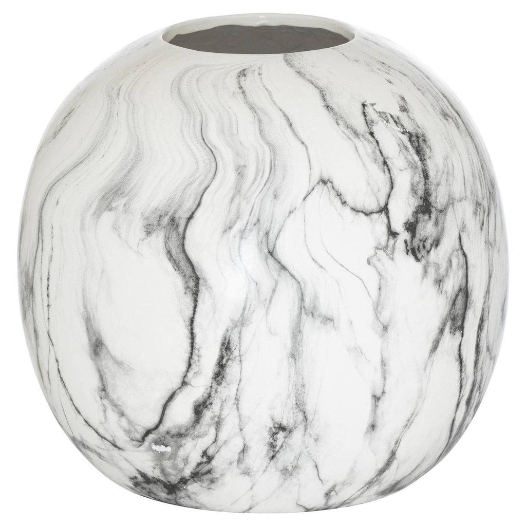 Marble Large Pudding Vase - Price Crash Furniture