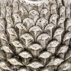 Medium Silver Pinecone Candle Holder - Price Crash Furniture