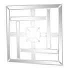 Mirrored Wall Decoration 40cm - Price Crash Furniture