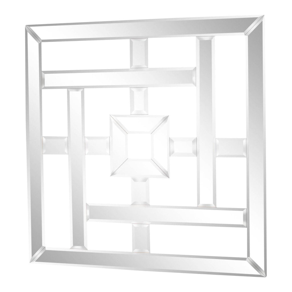 Mirrored Wall Decoration 40cm - Price Crash Furniture