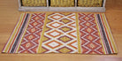 Moroccan Inspired Kasbah Rug, Diamonds and Zig Zags, 60x90cm - Price Crash Furniture