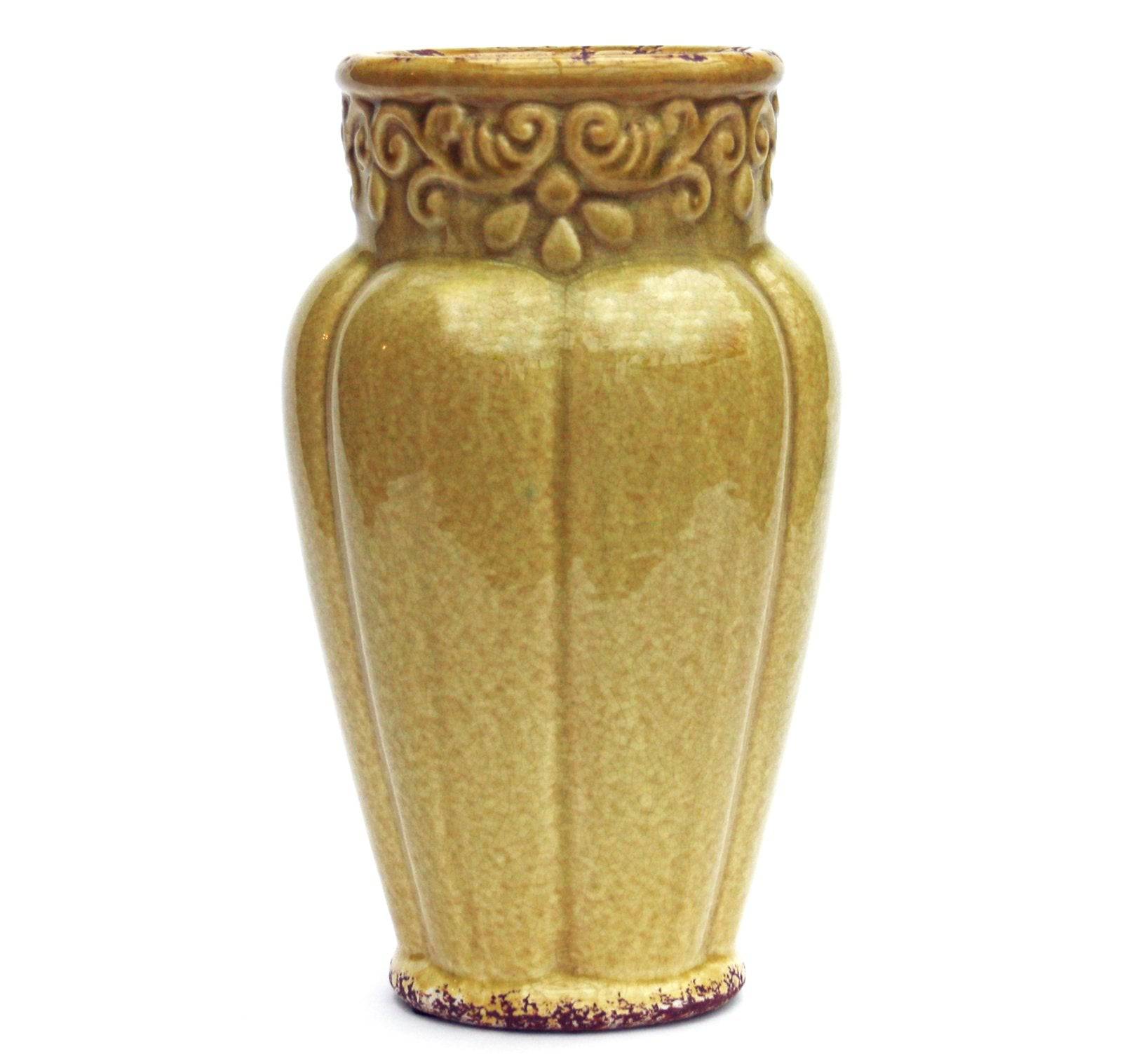 Nouveau Vase - Yellow - Price Crash Furniture