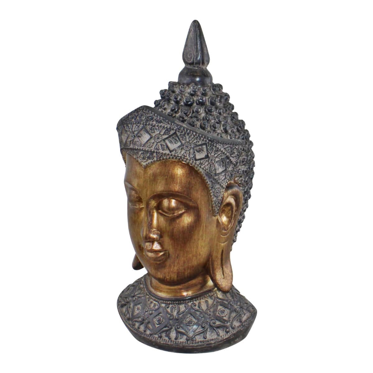 Ornamental Buddha Head, 32 cm - Price Crash Furniture