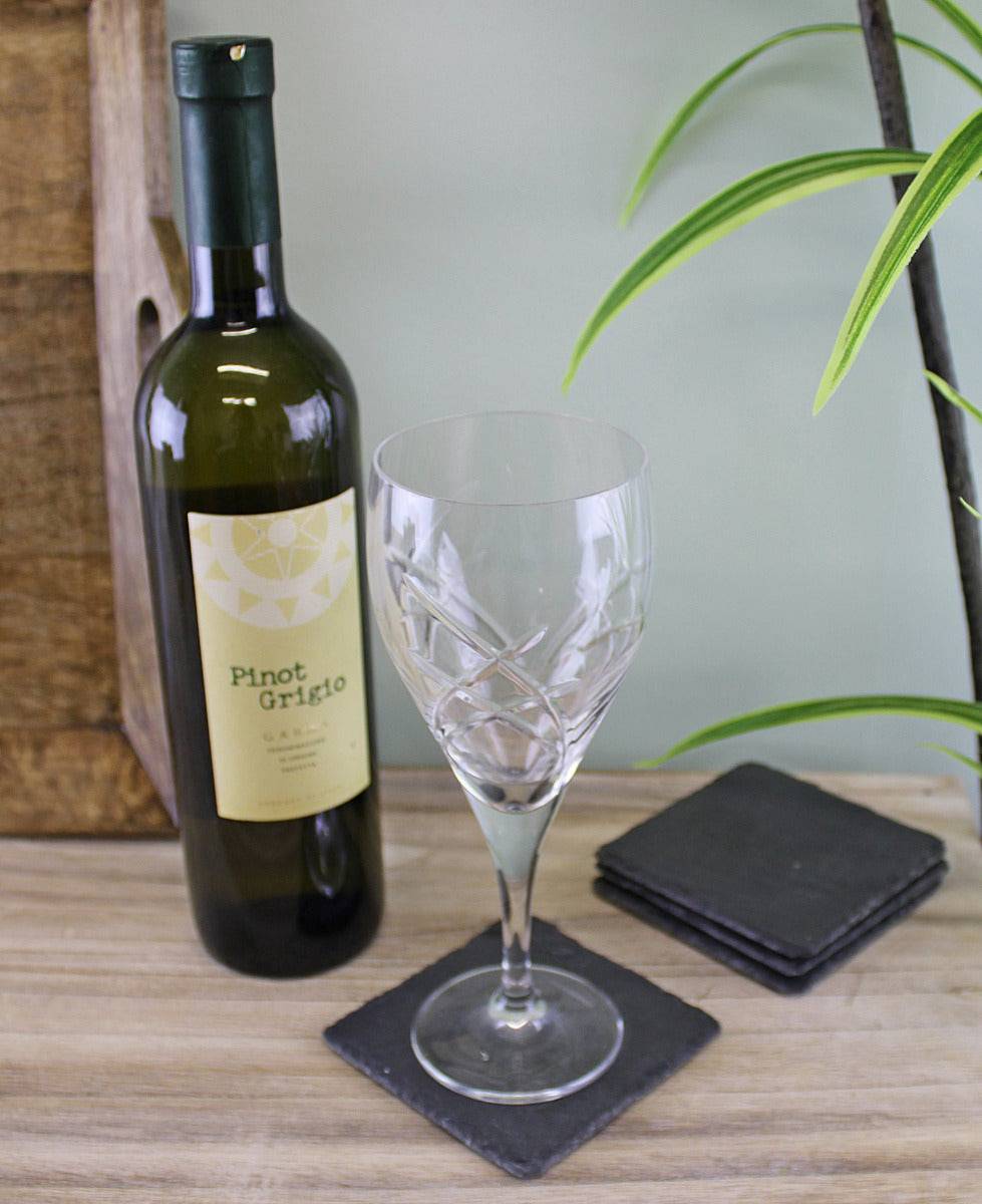 Pack Of 4 Slate Drinks Coasters - Price Crash Furniture