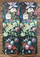 Pack Of Six Dutch Floral Coasters In Gift Box - Price Crash Furniture