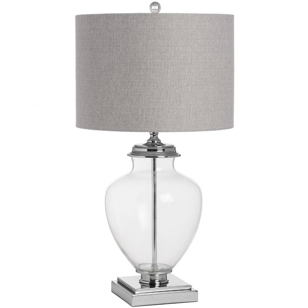 Perugia Glass Table lamp - Price Crash Furniture