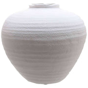 Regola Large Matt White Ceramic Vase - Price Crash Furniture