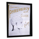 Retro Mirrored Wall Sign, Phrenology - Price Crash Furniture