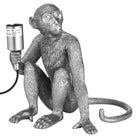 Ringo The Monkey Silver Table Lamp - Price Crash Furniture