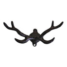 Rustic Cast Iron Wall Hooks, Stag Antlers, Small - Price Crash Furniture