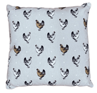 Scatter Cushion With A Chicken Print Design - Price Crash Furniture