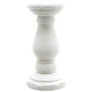 Matt White Ceramic Candle Holder - Price Crash Furniture