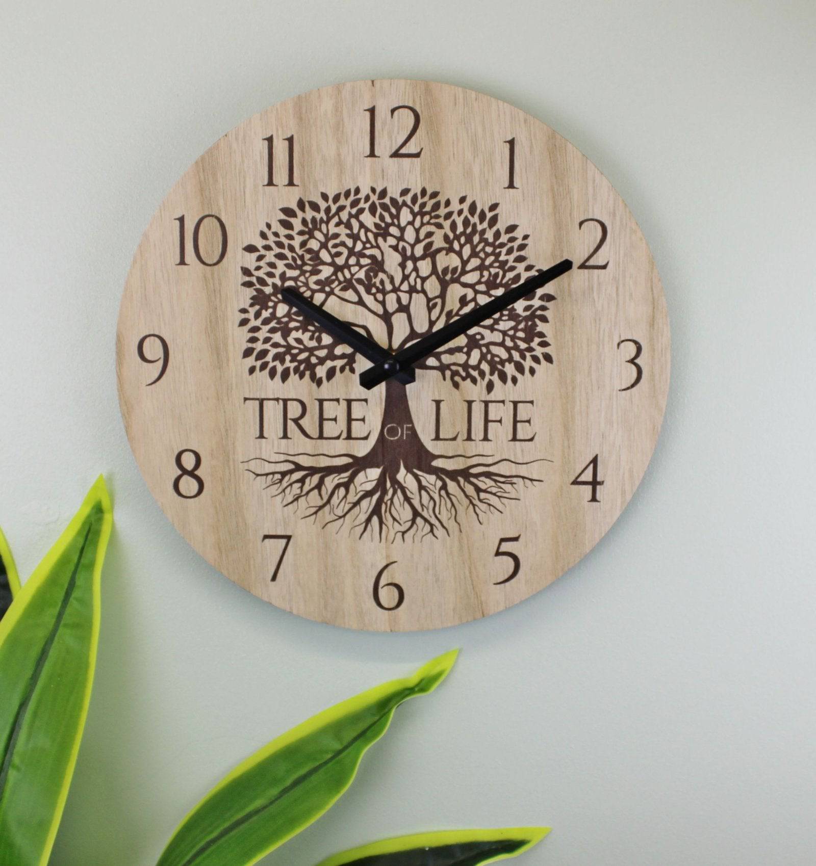 Small Tree Of Life Clock 30cm - Price Crash Furniture