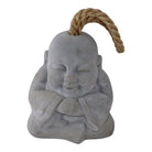 Smiling Buddha Grey Cement Doorstop - Price Crash Furniture