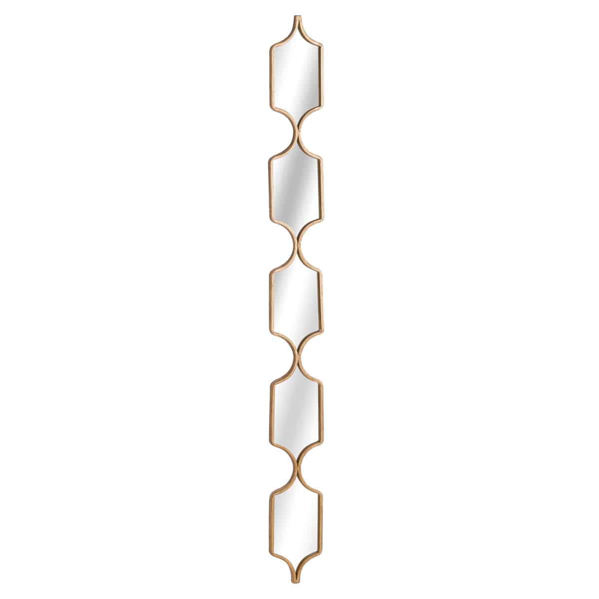 Square Decorative Hanging Collage Mirror In Gold - Price Crash Furniture