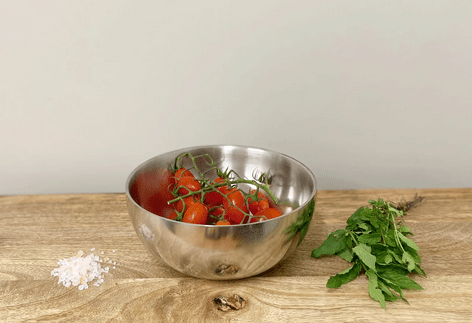 Stainless Steel Double Walled Bowl 20cm - Price Crash Furniture