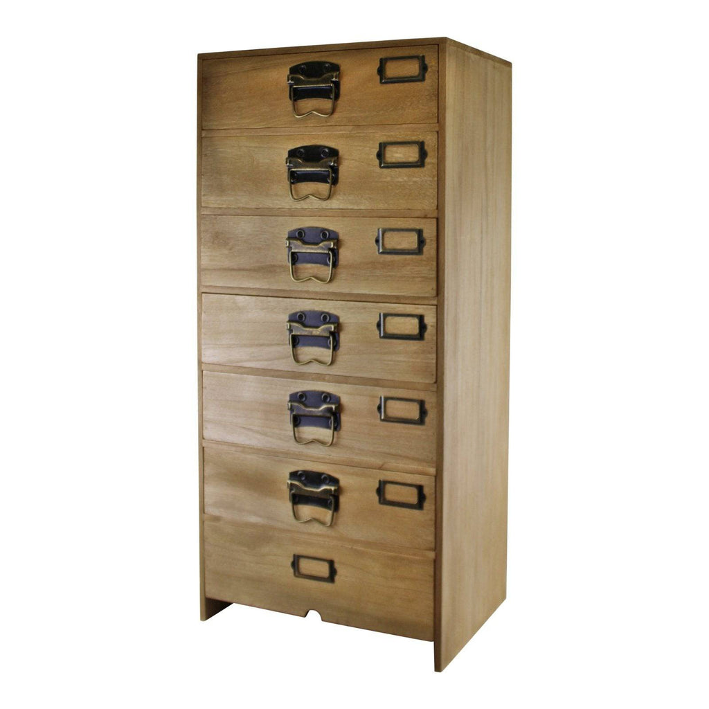 Tall Wooden Chest of Drawers - Price Crash Furniture