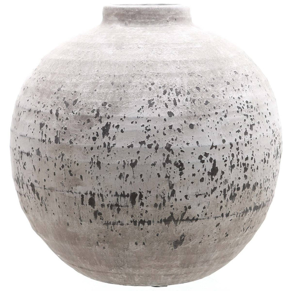 Tiber Large Stone Ceramic Vase - Price Crash Furniture