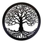 Tree Of Life Black Metal Wall Decor - Price Crash Furniture