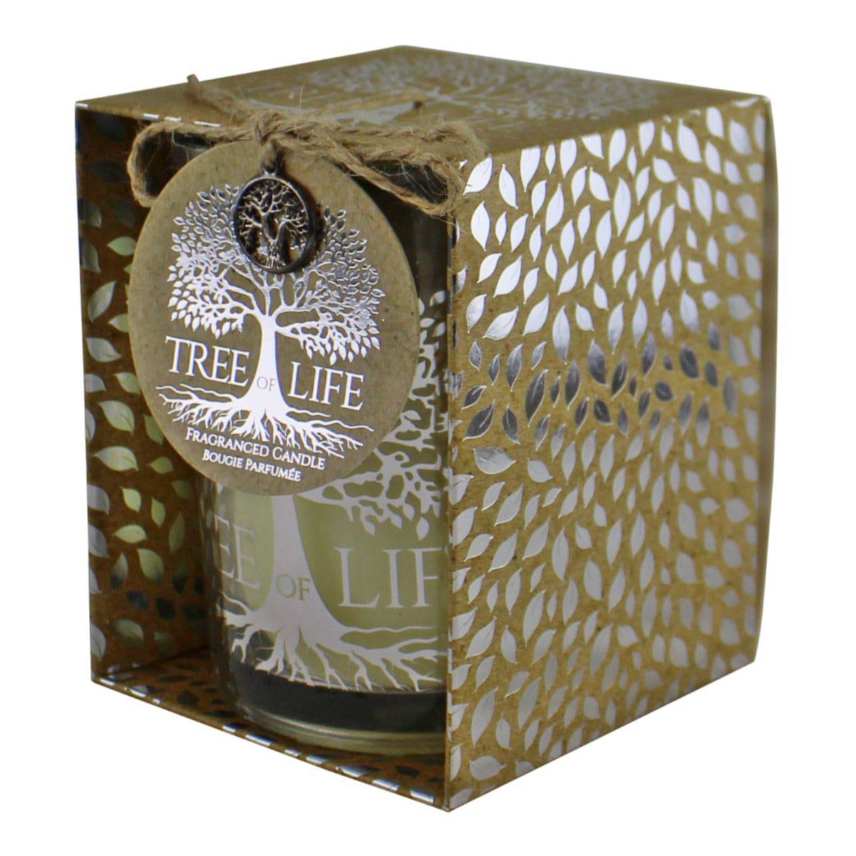 Tree Of Life Fragranced Candle In Gift Box - Price Crash Furniture