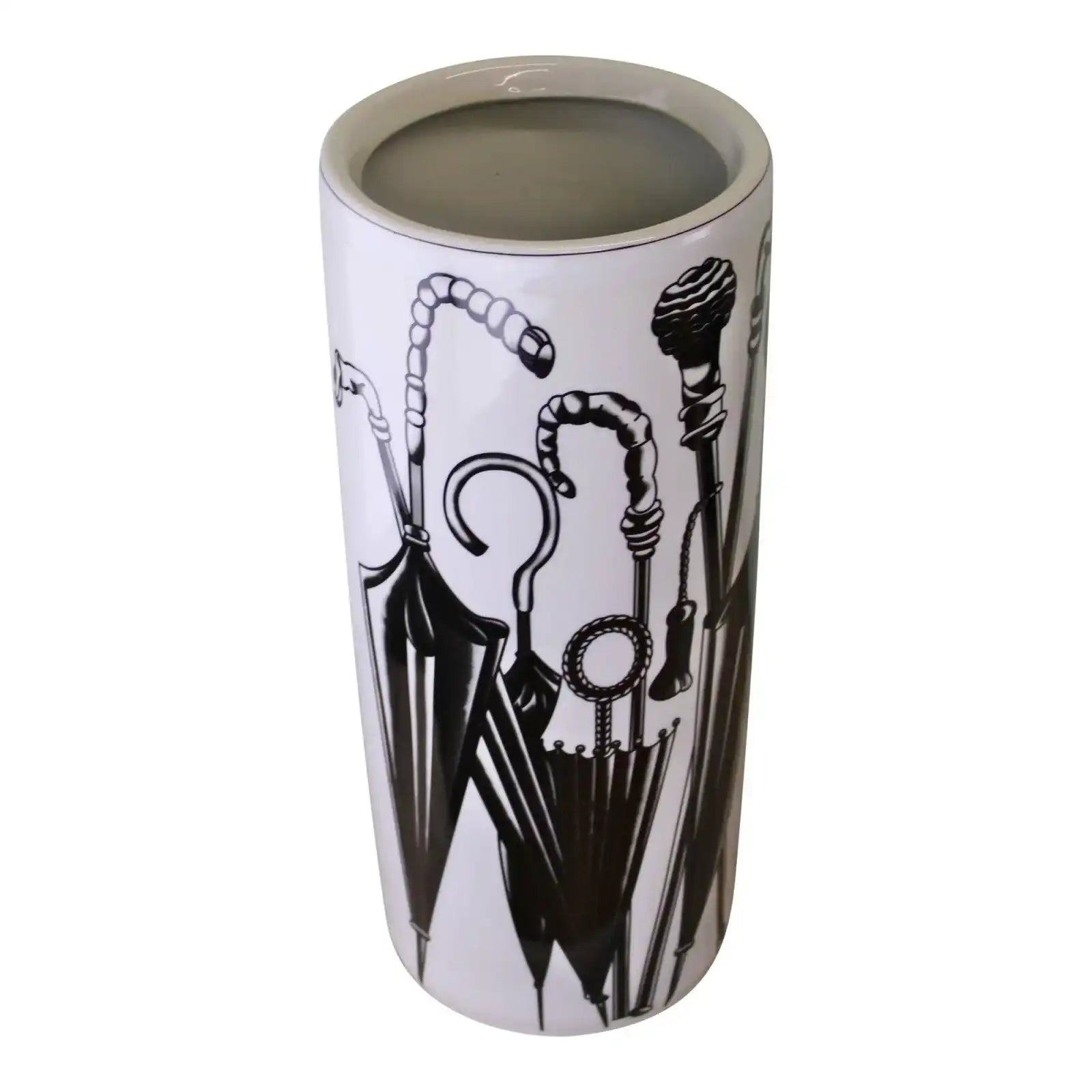 Umbrella Stand, Black & White Umbrella Design - Price Crash Furniture