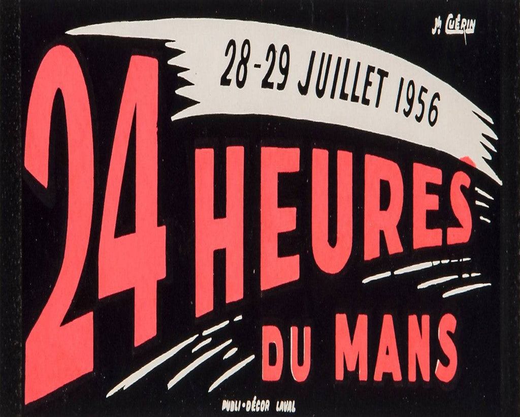 Vintage Metal Sign - 24 Heures Du Mans - Racing Poster - Price Crash Furniture