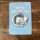 Vintage Metal Sign - Bed And Breakfast Sign - Price Crash Furniture