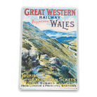 Vintage Metal Sign - British Railways Retro Advertising, Great Western Wales - Price Crash Furniture