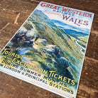 Vintage Metal Sign - British Railways Retro Advertising, Great Western Wales - Price Crash Furniture