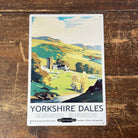 Vintage Metal Sign - British Railways Retro Advertising, Yorkshire Dales - Price Crash Furniture