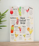 Vintage Metal Sign - Classic Cocktail Prosecco Recipes - Price Crash Furniture