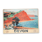 Vintage Metal Sign - Great Western Railway, Devon - Price Crash Furniture