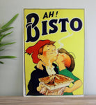Vintage Metal Sign - Retro Advertising - Ah Bisto - Price Crash Furniture