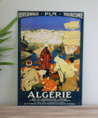 Vintage Metal Sign - Retro Advertising - Algerie Tourism - Price Crash Furniture
