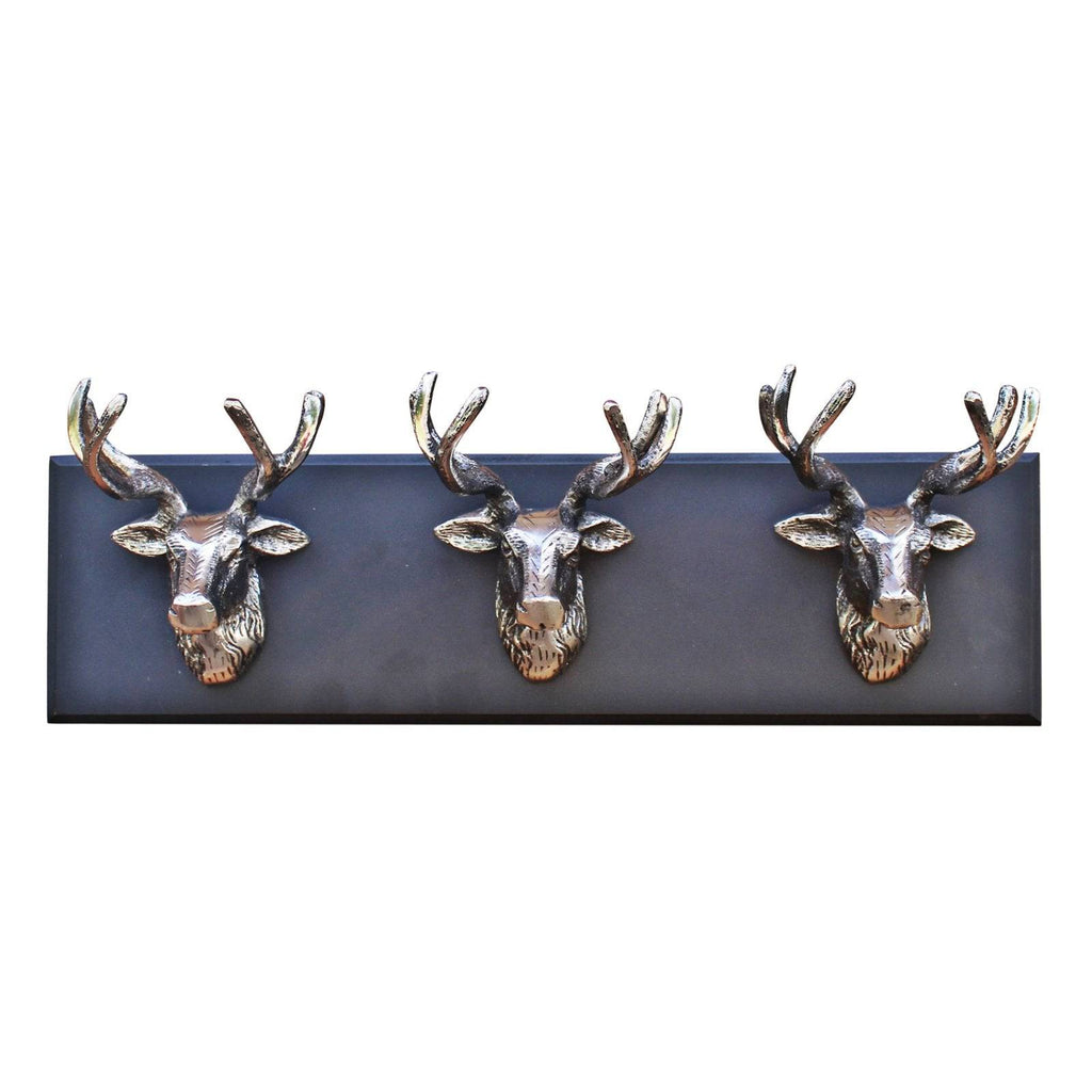 Wall Hanging Triple Stag Head Ornament - Price Crash Furniture