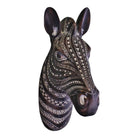 Wall Mounted Zebra Head - Price Crash Furniture