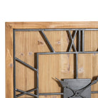 Williston Large Wooden Wall Clock - Price Crash Furniture