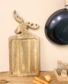 Wooden Deer Chopping Board 45cm - Price Crash Furniture