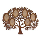 Wooden Multi Photo Frame, Tree Of Life Design - Price Crash Furniture