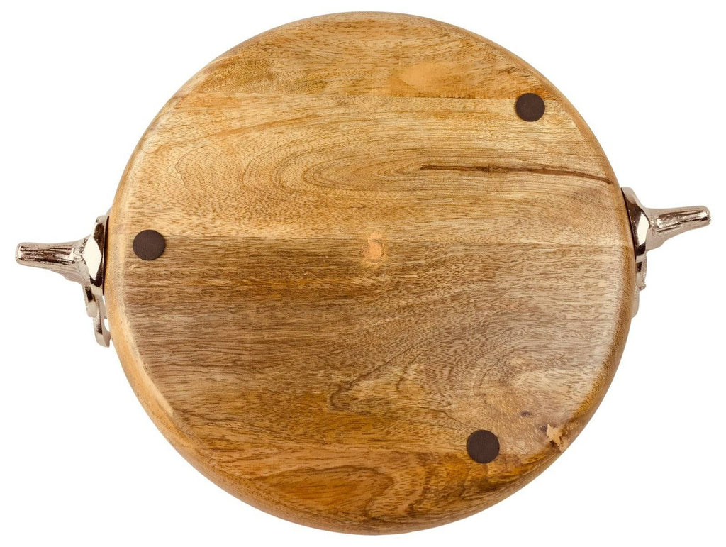 Wooden Stag Tray 33.5cm - Price Crash Furniture