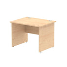 Impulse Straight Desk Maple Top Panel End Leg - Price Crash Furniture