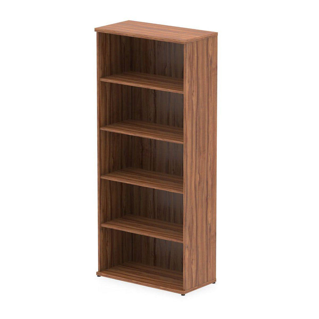 Impulse Bookcase Walnut - Price Crash Furniture