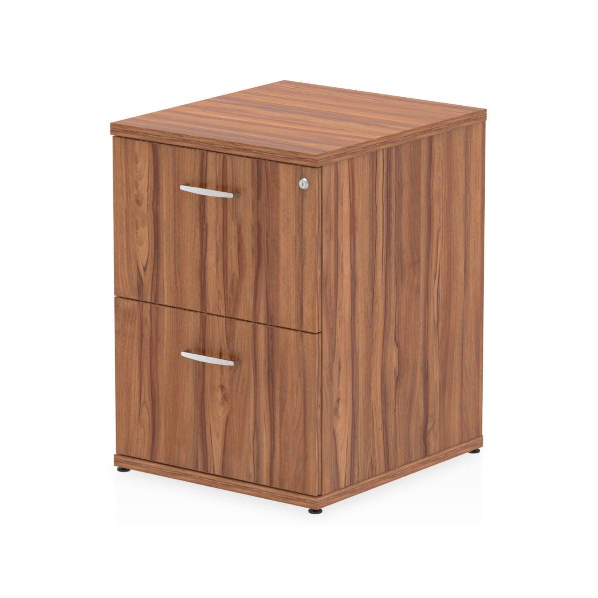 Impulse Filing Cabinet Walnut - Price Crash Furniture