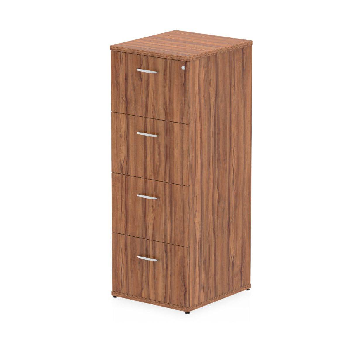 Impulse Filing Cabinet Walnut - Price Crash Furniture