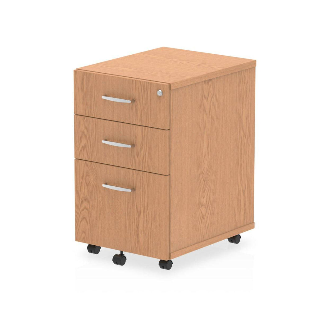Impulse 3 Drawer Under Desk Pedestal - Price Crash Furniture