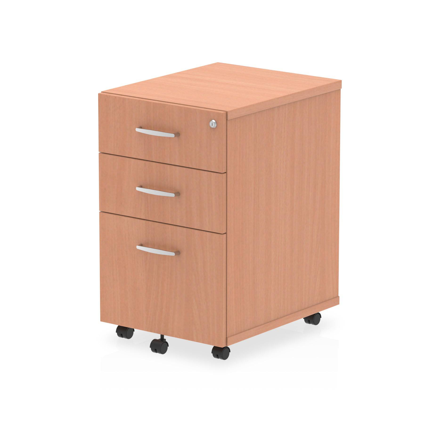 Impulse 3 Drawer Under Desk Pedestal - Price Crash Furniture