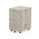 Impulse 3 Drawer Under Desk Pedestal - Price Crash Furniture